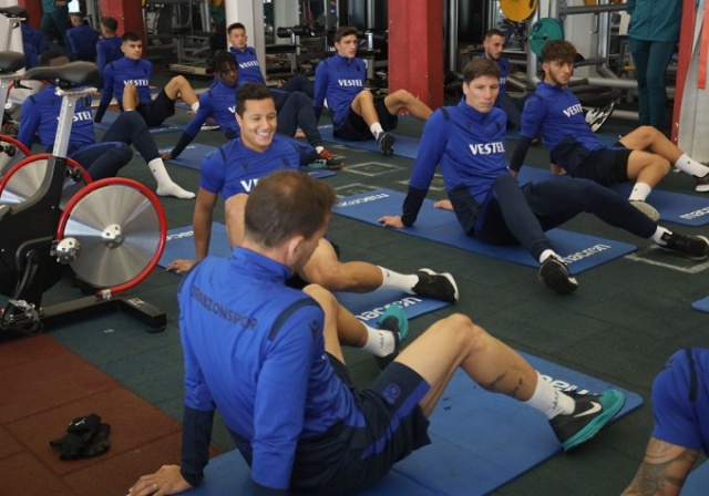 Trabzonspor salonda çalıştı 2