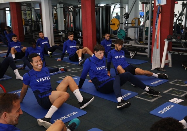 Trabzonspor salonda çalıştı 6