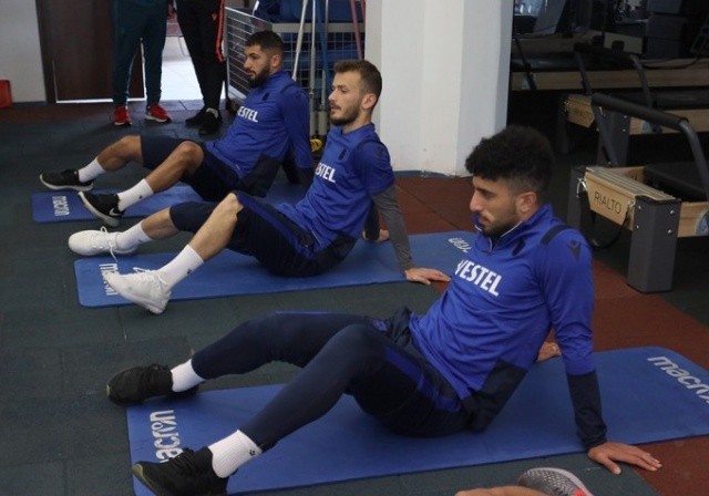Trabzonspor salonda çalıştı 3