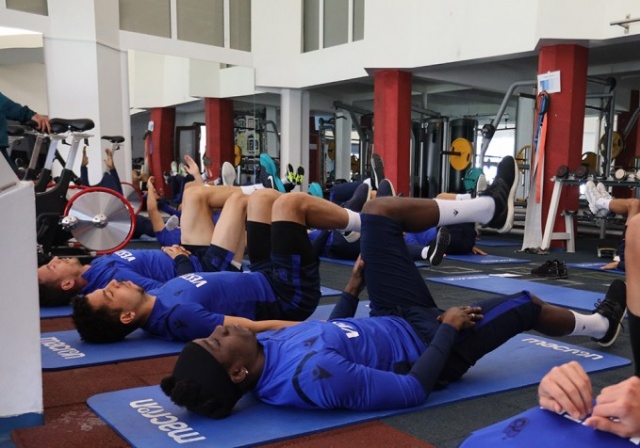 Trabzonspor salonda çalıştı 8