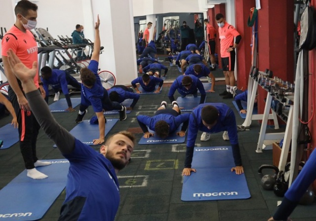 Trabzonspor salonda çalıştı 10