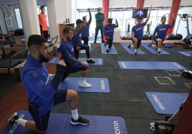 Trabzonspor salonda çalıştı 5