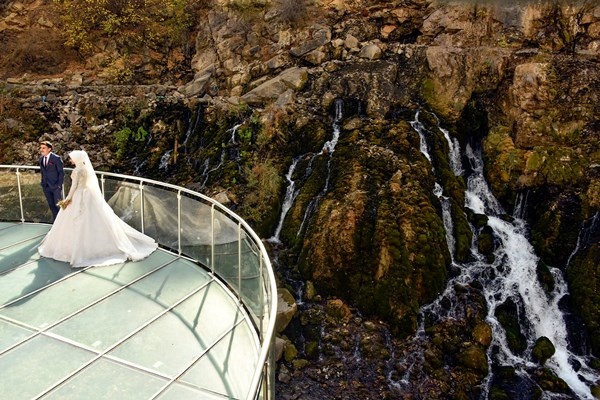 Gümüşhane'de 40 gözeli şelaleye Karadeniz'in en uzun zipline hattı kurulacak 2