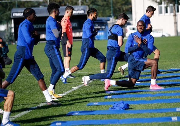 Erzurumspor maçı hazırlıklarına devam ediyor. 24