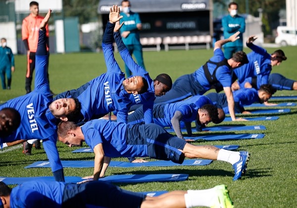 Erzurumspor maçı hazırlıklarına devam ediyor. 20