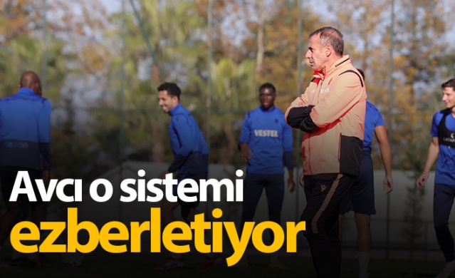 Avcı takımına bu sistemi ezberletiyor 1