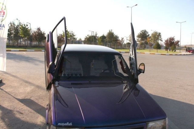 Lamborghini'ye özendi 93 model aracını modifiye etti 6