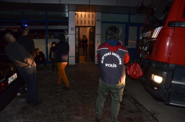 Prizde unutulan ütü yangına neden oldu 5