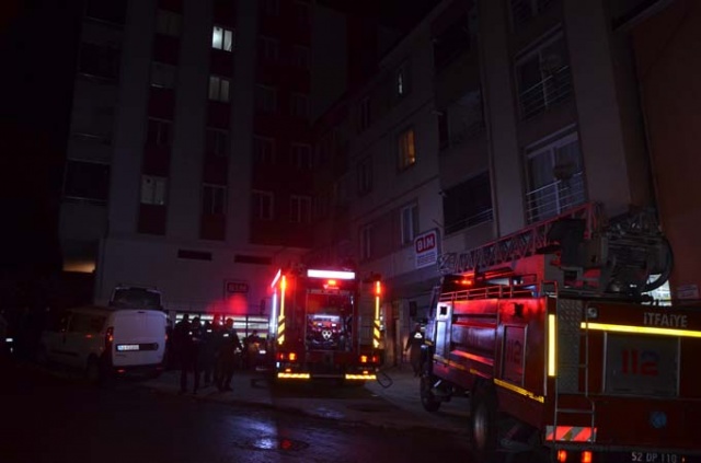 Prizde unutulan ütü yangına neden oldu 4