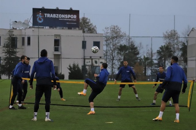 Trabzonspor Erzurum maçına hazırlanıyor. 20 Kasım 2020 13