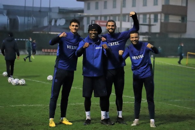 Trabzonspor Erzurum maçına hazırlanıyor. 20 Kasım 2020 9