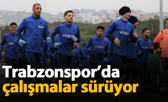 Trabzonspor Erzurum maçına hazırlanıyor. 20 Kasım 2020 1