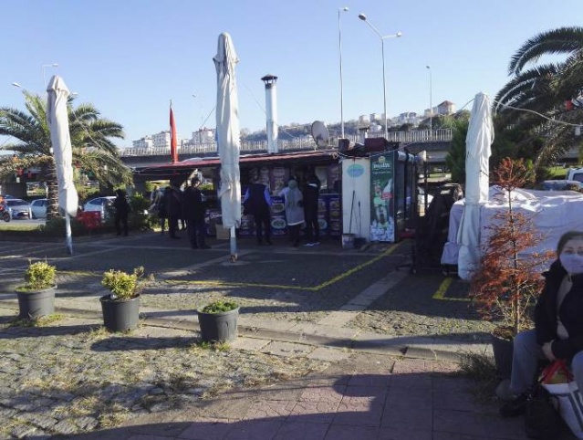 Trabzon'da güneşi gören sahile koştu 3