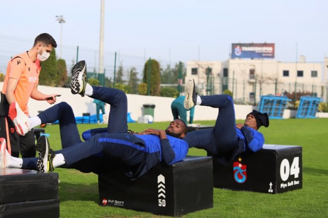 Trabzonspor kuvvet çalıştı 20