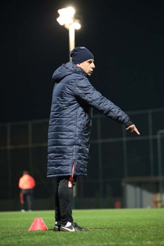 Trabzonspor Sivasspor hazırlıklarını sürdürüyor. 1 Aralık 2020 4