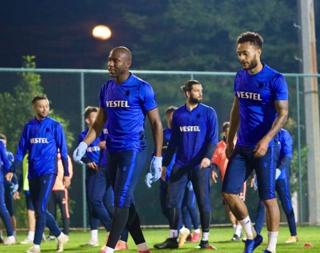 Trabzonspor Sivasspor hazırlıklarını sürdürüyor. 1 Aralık 2020 10