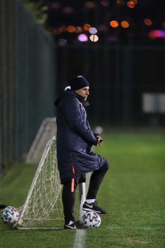 Trabzonspor Sivasspor hazırlıklarını sürdürüyor. 1 Aralık 2020 20