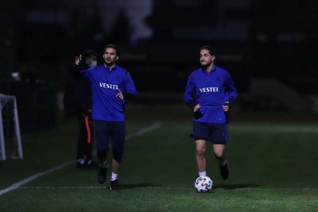 Trabzonspor Sivasspor hazırlıklarını sürdürüyor. 1 Aralık 2020 16