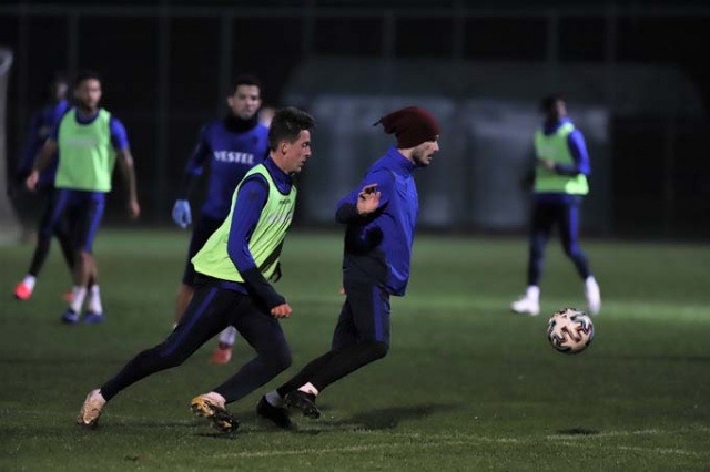Trabzonspor Sivasspor hazırlıklarını sürdürüyor. 1 Aralık 2020 26