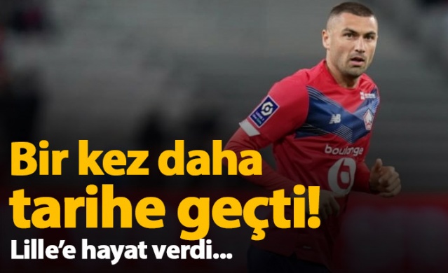 Burak Yılmaz bir kez daha tarihe geçti 1