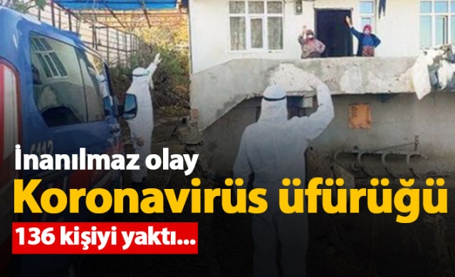 Koronavirüs üfürüğü! 136 kişiyi yaktı 1
