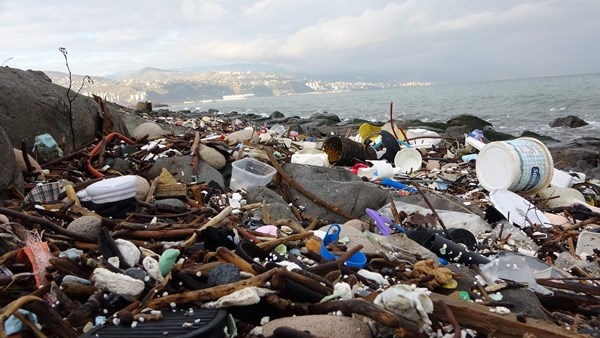 Trabzon'da denize atılanları dalgalar geri verdi 2