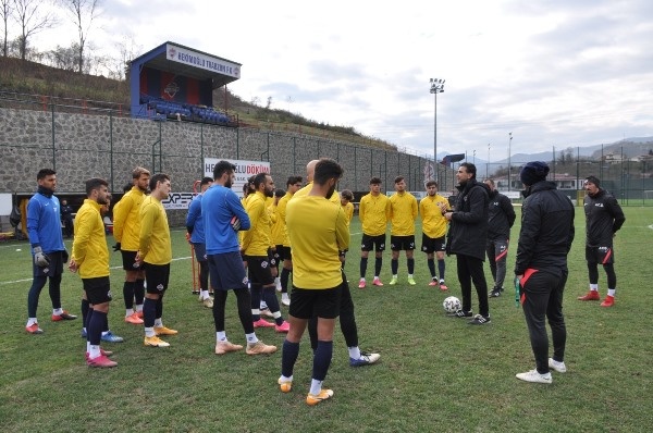 Hekimoğlu Trabzon taktik çalıştı 4