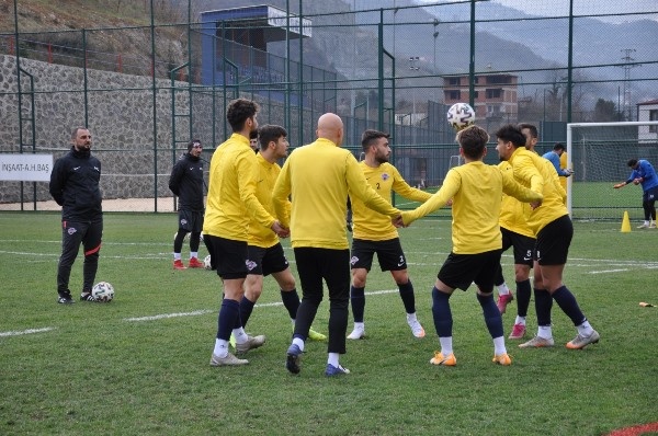 Hekimoğlu Trabzon taktik çalıştı 6