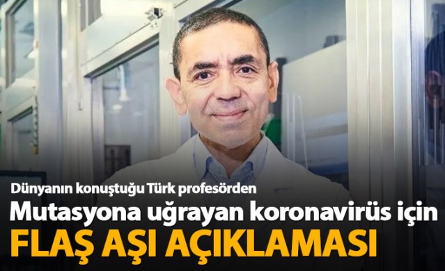Mutasyona uğrayan koronavirüs için flaş aşı açıklaması 1