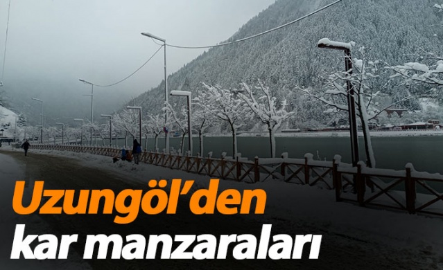 Uzungöl’den kar manzaraları 1