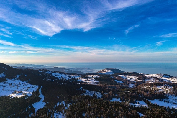 Bulutlara komşu Hıdırnebi Yaylası beyaz örtüsüyle şölen sunuyor 15