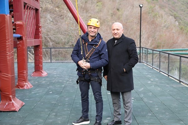 Trabzon'da Maçka macera parkında son çalışmalar! İşte açılacağı tarih 17