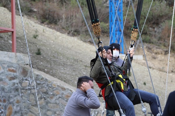 Trabzon'da Maçka macera parkında son çalışmalar! İşte açılacağı tarih 12