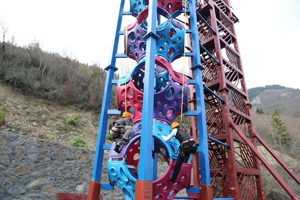 Trabzon'da Maçka macera parkında son çalışmalar! İşte açılacağı tarih 14