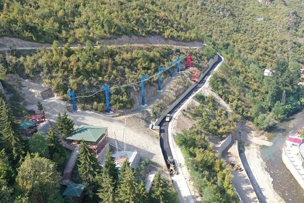 Trabzon'da Maçka macera parkında son çalışmalar! İşte açılacağı tarih 7
