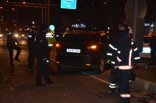 Ordu’da trafik kazası: 3 yaralı 4