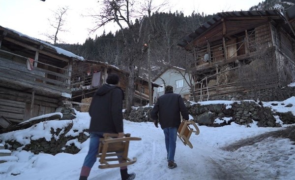 Artvin'de kızak keyfi 8