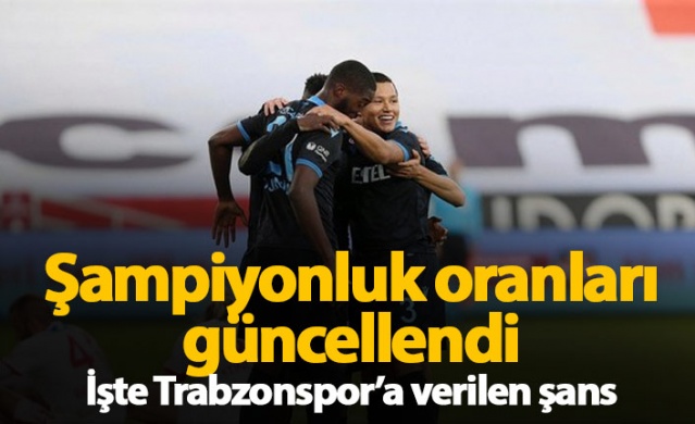 Şampiyonluk oranları güncellendi - 08.01.2021 1