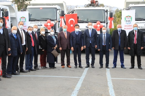 Akçaabat’ın araç parkı sürekli gelişiyor 9