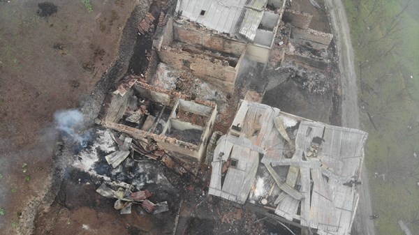 Trabzon'da yangının hasarı gün ağarınca ortaya çıktı 7