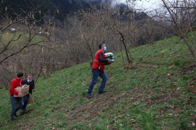 Araklı'da 7 ev yanmıştı, bölgede son durum 28