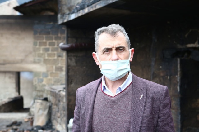 Araklı'da 7 ev yanmıştı, bölgede son durum 5