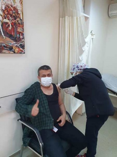 Trabzon'da aşılama işlemi devam ediyor 5