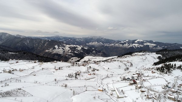 Ordu'dan kartpostallık kar görüntüleri 3