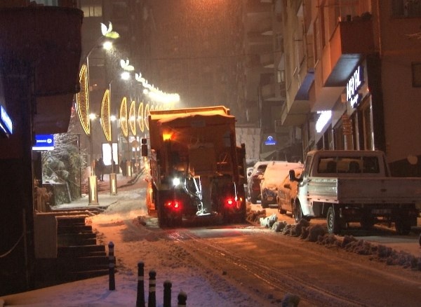 Rize beyaza büründü. 20 Ocak 2021 5