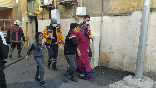 Trabzon'da korku dolu anlar! Dumanlar yükseldi 3