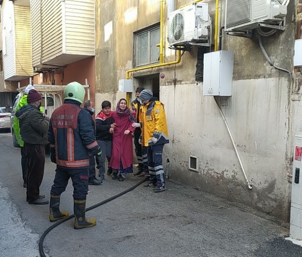 Trabzon'da korku dolu anlar! Dumanlar yükseldi 5