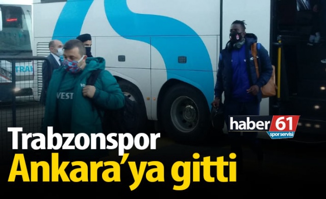 Trabzonspor Ankara'ya gitti 1
