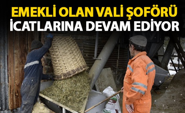 Emekli Vali şoförü icatlarına devam ediyor 1
