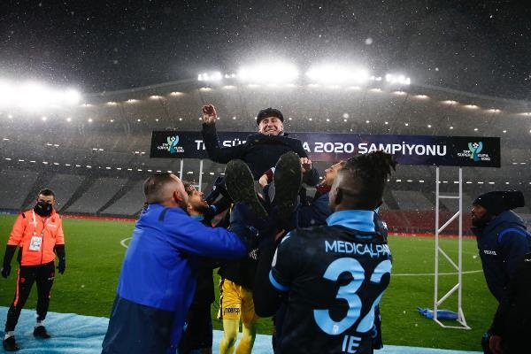 Trabzonspor Süper Kupa zaferinden kareler.27 Ocak 2021 11